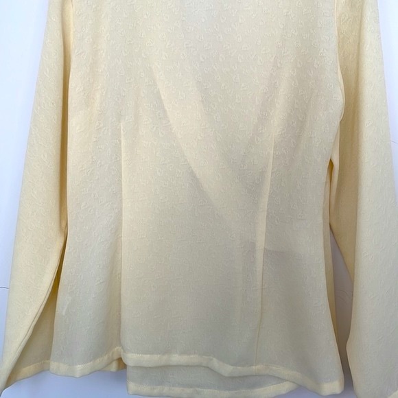 Nine to Five Ivory Blouse Size 40 - Picture 6 of 14